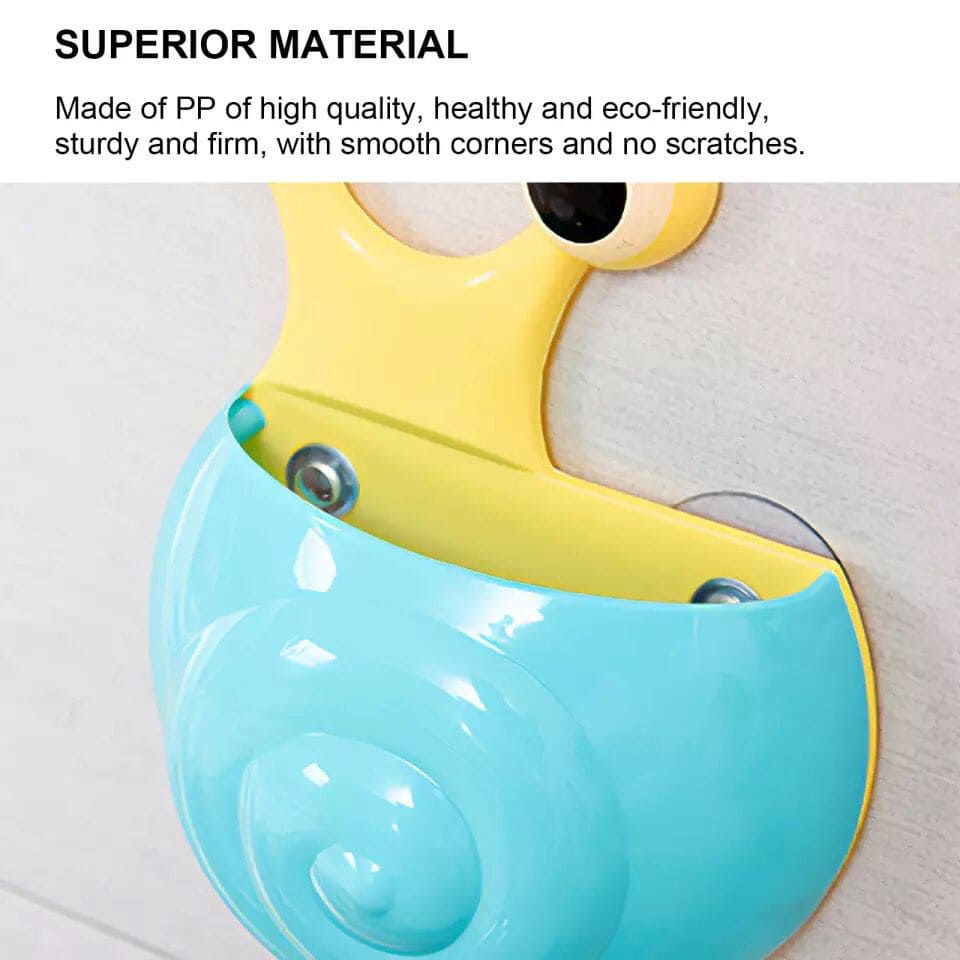 Creative Snail Shaped Toothbrush Toothpaste Holder, Cute Cartoon Sucker Hook Toothbrush Holder, Wall Mounted Pen And Toothpaste Rack, Drain Free Comb Spoons Storage Box Creative Snail Shaped Toothbrush Toothpaste Holder, Cute Cartoon Sucker Hook Toothbrush Holder, Wall Mounted Pen And Toothpaste Rack, Drain Free Comb Spoons Storage Box